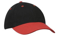 Brushed Heavy Cotton Structured 6-Panel Low Profile Cap thumbnail 4