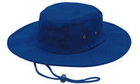Brushed Heavy Cotton Wide Brim Hat with Adjustable Chin Strap thumbnail 49