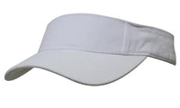 Brushed Heavy Cotton Visor with Adjustable Sandwich Strap thumbnail 11