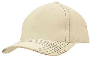 
            
                Load image into Gallery viewer, Brushed Heavy Cotton with Contrasting Stitching &amp;amp; Cross Stitched Peak - madhats.com.au
            
        