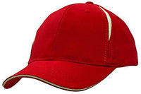 Brushed Heavy Cotton 6-Panel Cap with Crown Inserts & Sandwich thumbnail 5