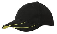 Brushed Heavy Cotton with Hi-Vis Laminated Two-Tone Peak thumbnail 1