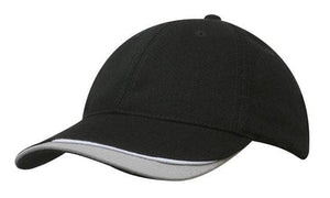 
            
                Load image into Gallery viewer, Brushed Heavy Cotton with Indented Peak - madhats.com.au
            
        