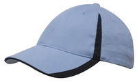 Brushed Heavy Cotton 6-Panel Low Profile Cap with Inserts thumbnail 18