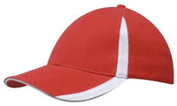 Brushed Heavy Cotton 6-Panel Low Profile Cap with Inserts thumbnail 15