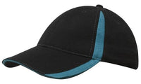 Brushed Heavy Cotton 6-Panel Low Profile Cap with Inserts thumbnail 6
