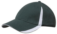 Brushed Heavy Cotton 6-Panel Low Profile Cap with Inserts thumbnail 8