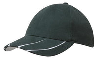 Brushed Heavy Cotton Cap with Laminated Two-Tone Peak thumbnail 5
