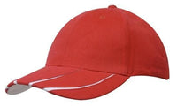 Brushed Heavy Cotton Cap with Laminated Two-Tone Peak thumbnail 9