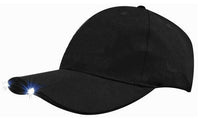 Brushed Heavy Cotton Cap with Integrated LED Peak Lights thumbnail 1