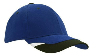 Brushed Heavy Cotton with Peak Inserts & Printed Trim - madhats.com.au