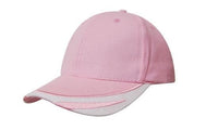 Brushed Heavy Cotton Cap with Peak Trim and Embroidery thumbnail 9