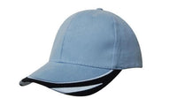 Brushed Heavy Cotton Cap with Peak Trim and Embroidery thumbnail 15