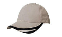 Brushed Heavy Cotton Cap with Peak Trim and Embroidery thumbnail 13