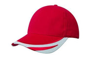 Brushed Heavy Cotton Cap with Peak Trim and Embroidery thumbnail 11