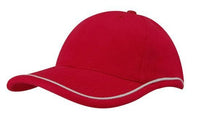 Brushed Heavy Cotton Cap with Piping on Peak & Crown thumbnail 11