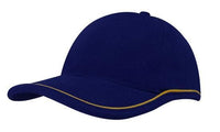 Brushed Heavy Cotton Cap with Piping on Peak & Crown thumbnail 12