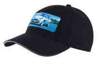 Brushed Heavy Cotton Cap with Reflective Sandwich & Strap thumbnail 1
