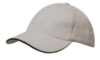 Brushed Heavy Cotton Cap with Sandwich Trim and Buckle Strap thumbnail 19