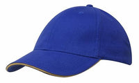 Brushed Heavy Cotton Cap with Sandwich Trim and Buckle Strap thumbnail 17