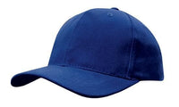 Brushed Heavy Cotton Snapback Cap with Pre-Curved Peak thumbnail 6