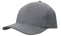 Brushed Heavy Cotton Snapback Cap with Pre-Curved Peak thumbnail 1