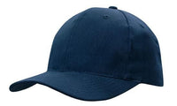 Brushed Heavy Cotton Snapback Cap with Pre-Curved Peak thumbnail 4