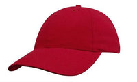 Brushed Heavy Cotton Youth Cap with Pre-Curved Peak thumbnail 5