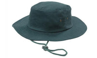 Brushed Heavy Sports Twill Wide Brim Hat with Sweatband thumbnail 9