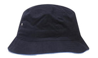 Brushed Sports Twill Bucket Hat with Metal Eyelets thumbnail 14