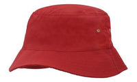 Brushed Sports Twill Bucket Hat with Metal Eyelets thumbnail 19