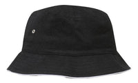 Brushed Sports Twill Bucket Hat with Metal Eyelets thumbnail 6