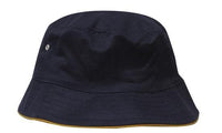 Brushed Sports Twill Bucket Hat with Metal Eyelets thumbnail 1