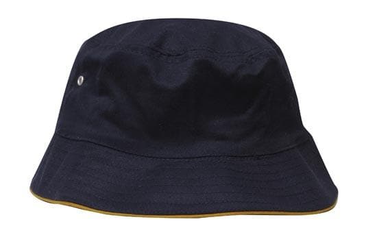 Brushed Sports Twill Bucket Hat - madhats.com.au