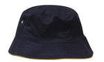 Brushed Sports Twill Bucket Hat - madhats.com.au