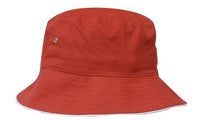 Brushed Sports Twill Bucket Hat with Metal Eyelets thumbnail 21