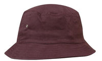 Brushed Sports Twill Bucket Hat with Metal Eyelets thumbnail 10