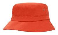 Brushed Sports Twill Childs Bucket Hat thumbnail 7