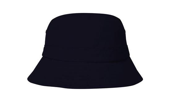 
            
                Load image into Gallery viewer, Brushed Sports Twill Infants Bucket Hat - madhats.com.au
            
        