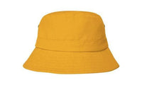 Brushed Sports Twill Youth Adjustable Bucket Hat with Elastic Band thumbnail 1