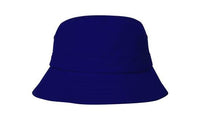 Brushed Sports Twill Youth Bucket Hat thumbnail 4