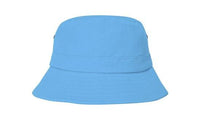 Brushed Sports Twill Youth Adjustable Bucket Hat with Elastic Band thumbnail 2