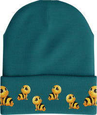Buzz Bee Reflective Insulated Acrylic Beanie thumbnail 3 buzz bee beanie - madhats.com.au