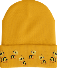 Buzz Bee Reflective Insulated Acrylic Beanie thumbnail 2 buzz bee beanie - madhats.com.au