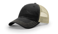 Garment Washed Relaxed Fit Trucker Cap with Mesh Back thumbnail 6