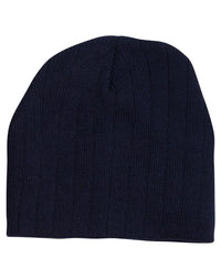 Premium Cable Knit Beanie with Fleece Headband - Warm & Stylish thumbnail 2