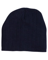 Cable Knit Beanie With Fleece Head Band thumbnail 2
