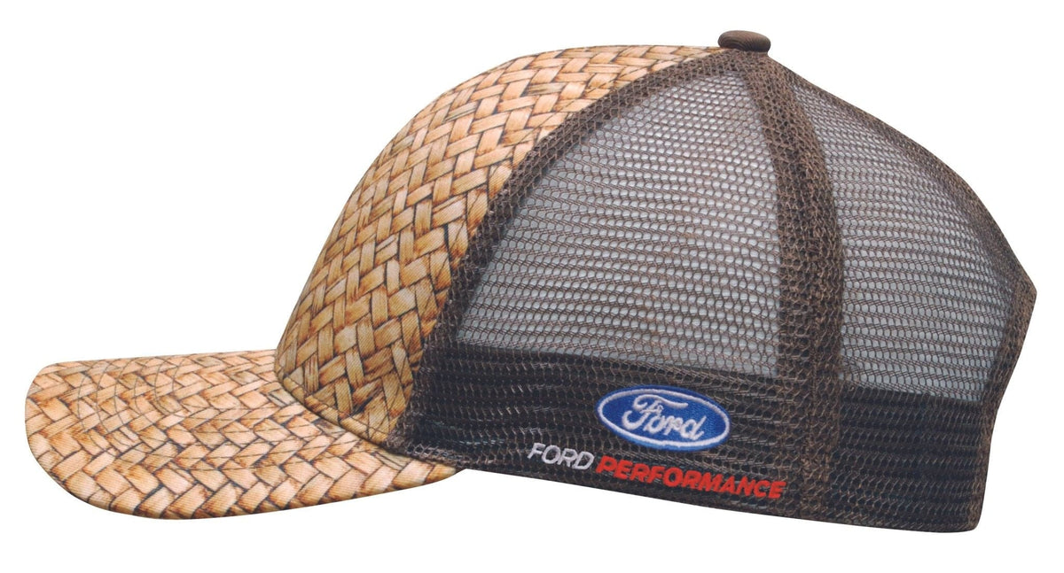 Cane Print with Mesh Back – madhats.com.au
