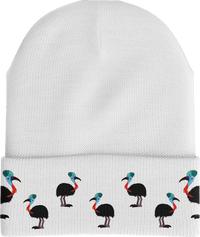 Casanova Cassowary Reflective Insulated Beanie thumbnail 2 casanova cassowary beanie - madhats.com.au