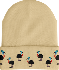 Casanova Cassowary Reflective Insulated Beanie thumbnail 1 casanova cassowary beanie - madhats.com.au